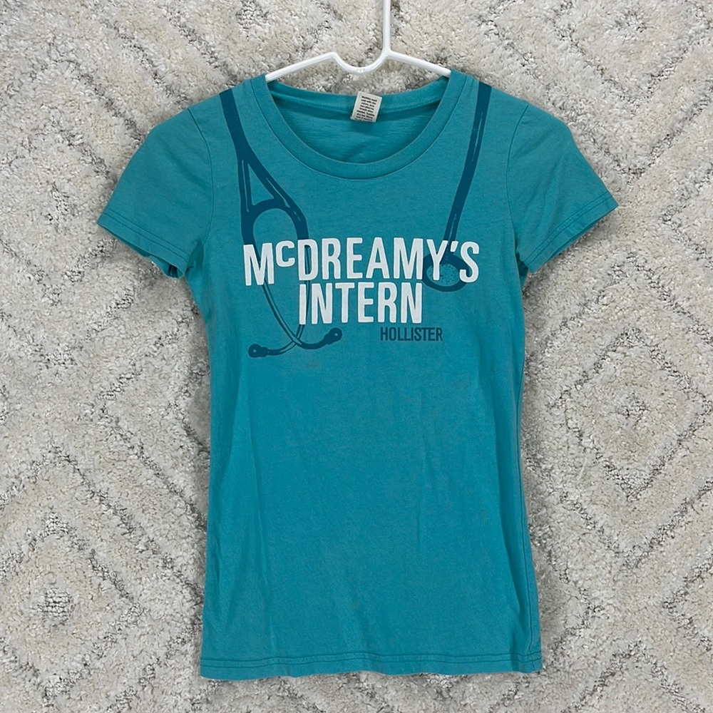 Hollister "McDreamy's Intern" short sleeve tshirt size small